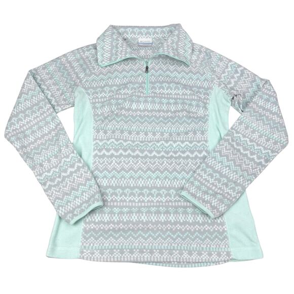 Columbia Sweaters - COLUMBIA 1/4 Zip Fleece Pullover Long Sleeve Size Medium